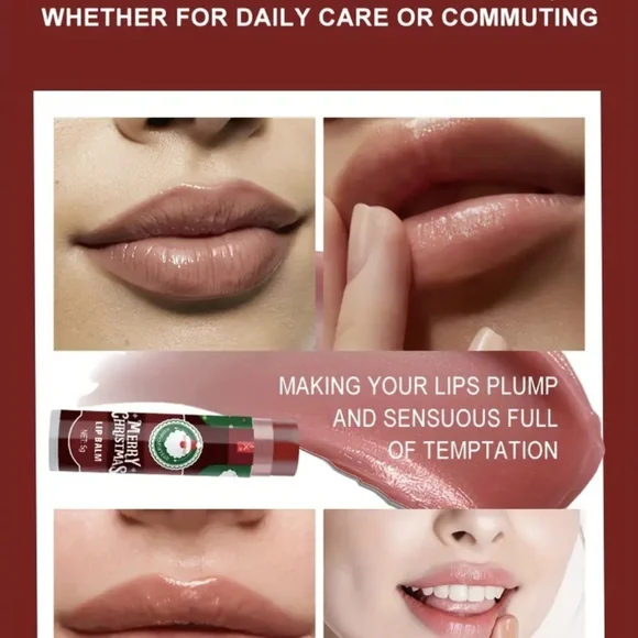 🎁🎁Christmas Lip Balm Set - Festive Red and Green 32 Count - Picture 6 of 10